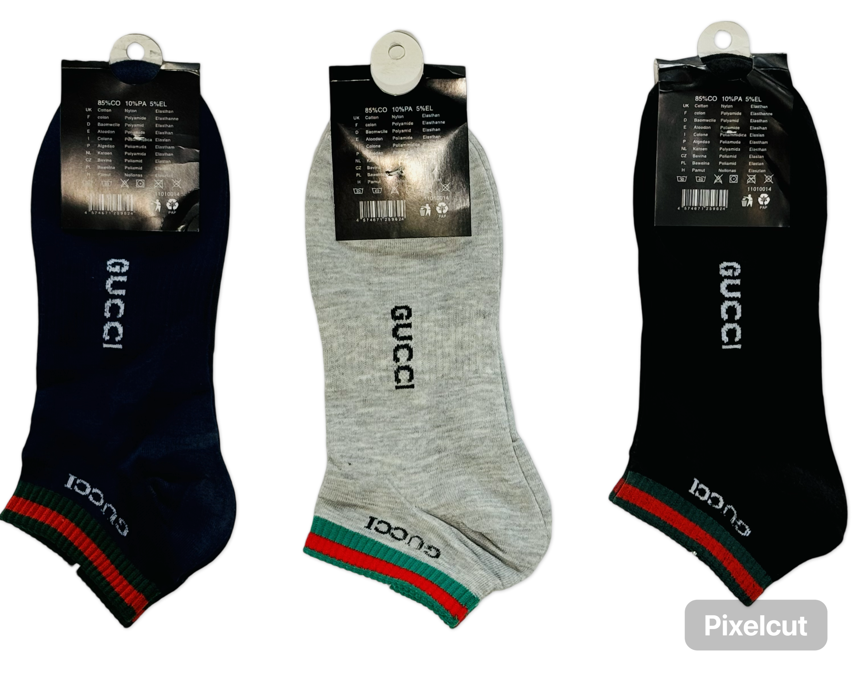 RJ Ankle Sock Premium Quality Pack of 3 - Image 2