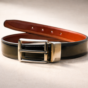 2-in-1 Leather Belt (Brown & Black) Formal & Casual Perfect Belt For Men's
