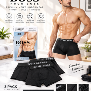 Men’s Premium 100% Pure Cotton Boxer Underwear